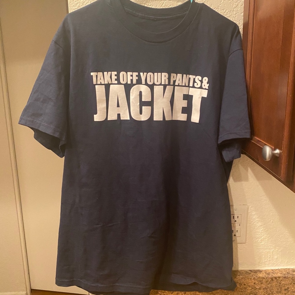 Vintage 2001 blink 182 shirt take off pants jacket